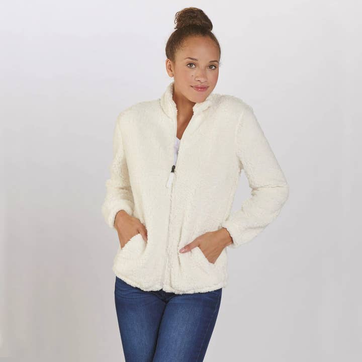Boxercraft - Wholesale Fleece - Women's - Full Zip Sherpa Jacket1