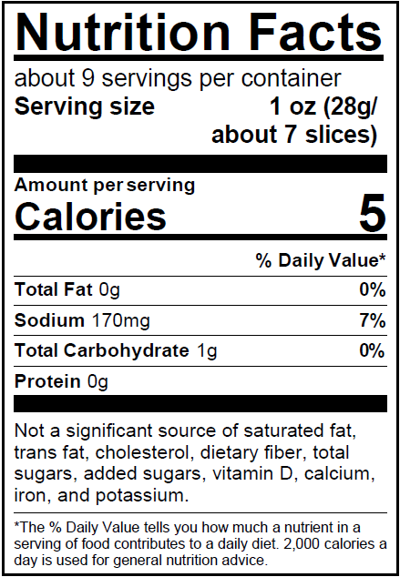 Byler Canning Co. - Wholesale Pickled Vegetables - Byler's Old-Fashioned Fire Dill Pickles, 16 oz3