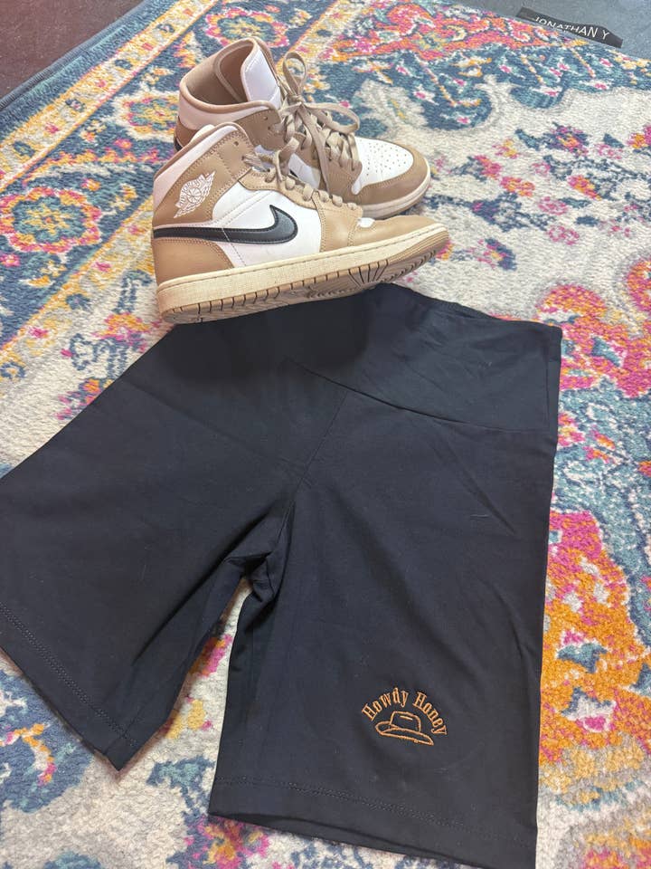 SRM Custom Art & Design - Wholesale Shorts - Women's - Howdy Honey Biker Shorts2