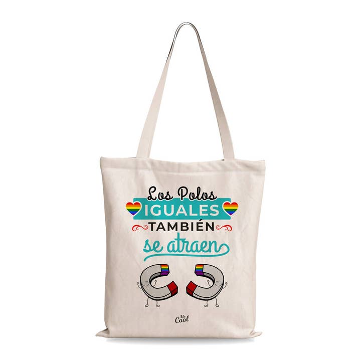Bolsa Tote Bag – Los polos iguales tambíen se atraen para venta al por mayor de STAR WAY, S.L. | MrCool