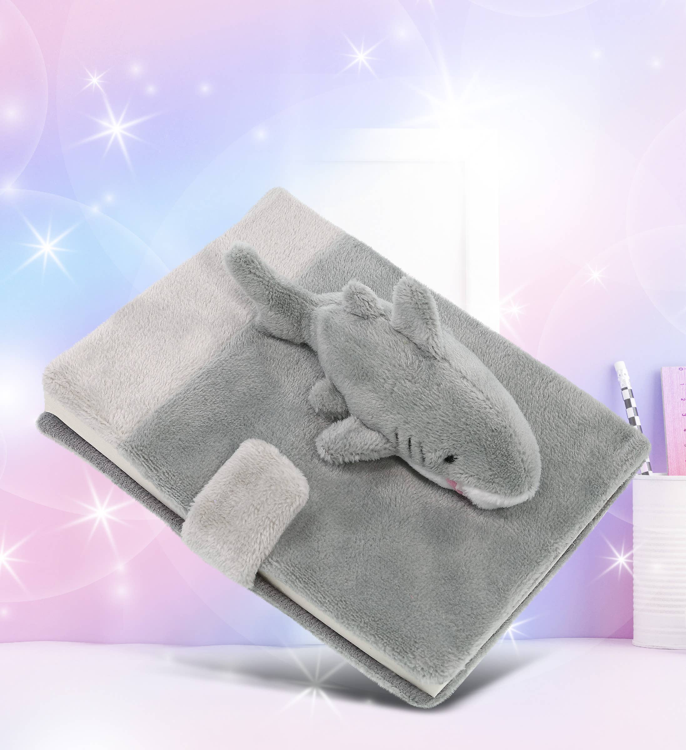 Cota Global - Wholesale Stuffed/Plush Toy - Kids & Baby - Plush Notebook - Shark4