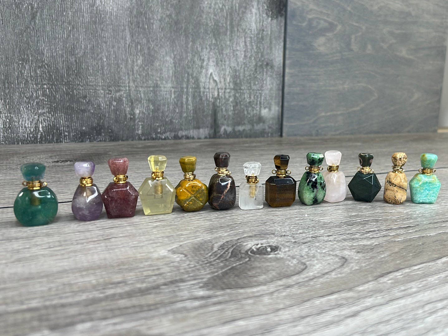 Keystone Crystals - Wholesale Atomizer Bottle - Assorted Gemstone Perfume Bottles – Crystal Aromatherapy 5