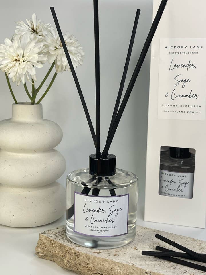 Lavender, Sage & Cucumber - Diffuser for wholesale by Hickory Lane