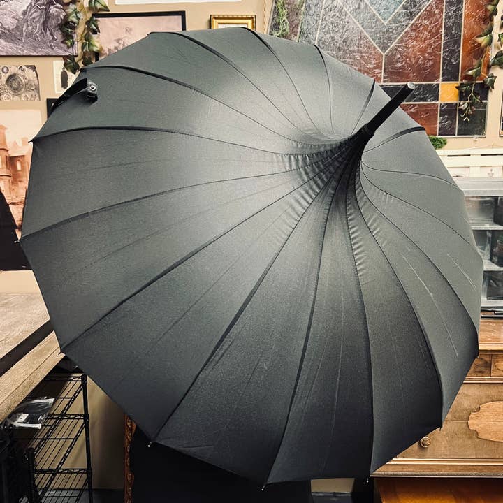 Witchwood Bags - Wholesale Umbrella - Unisex - Black Umbrella - Plain