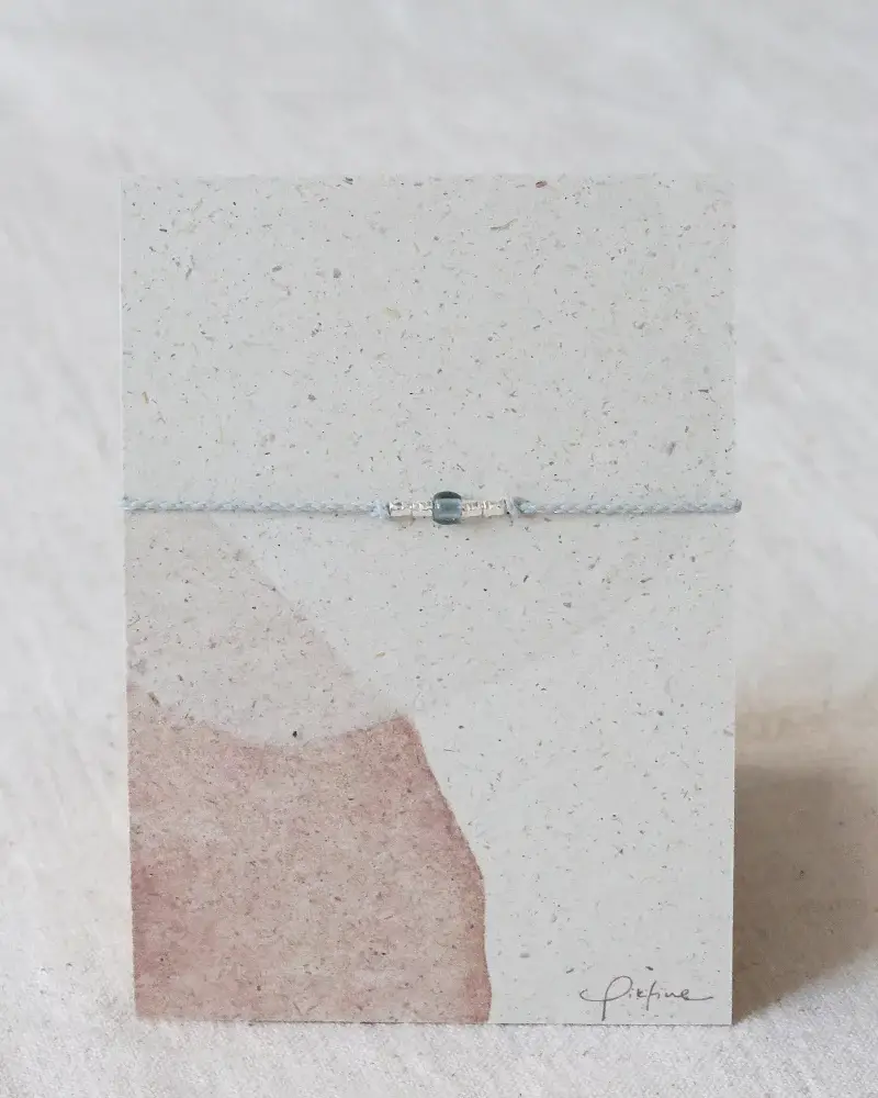 Pikfine eGbR – Engroshandel Perlearmbånd – Glas perlearmbånd „Nila“ /sølv og forgyldt8