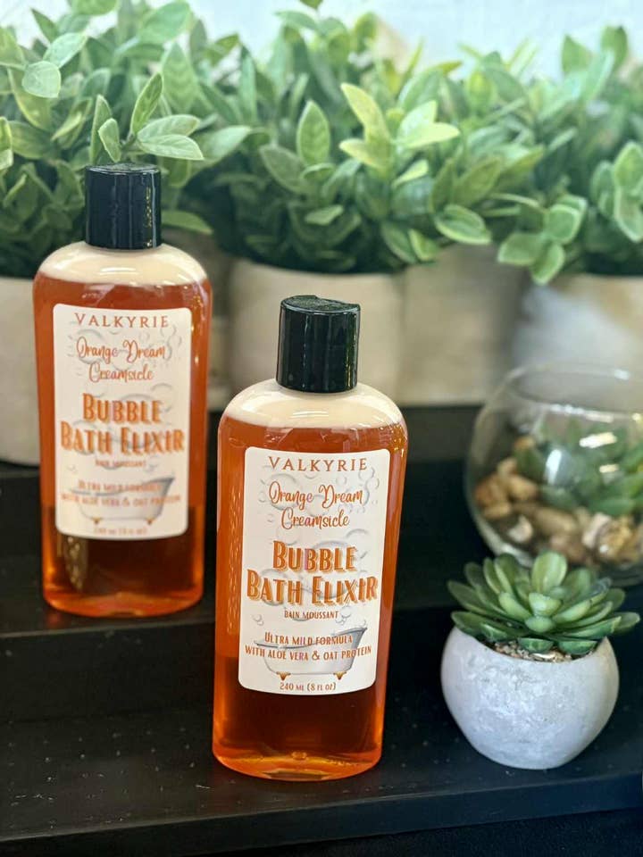 Bubble Bath Elixir - Orange Dream Creamsicle for wholesale by Valkyrie Global