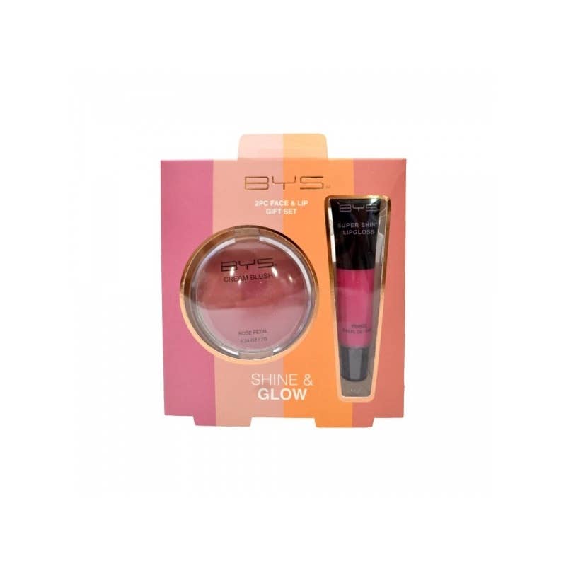 Beauty Pro - Wholesale Blush - BYS Gift Set Shine and Glow Pinkie 2pc