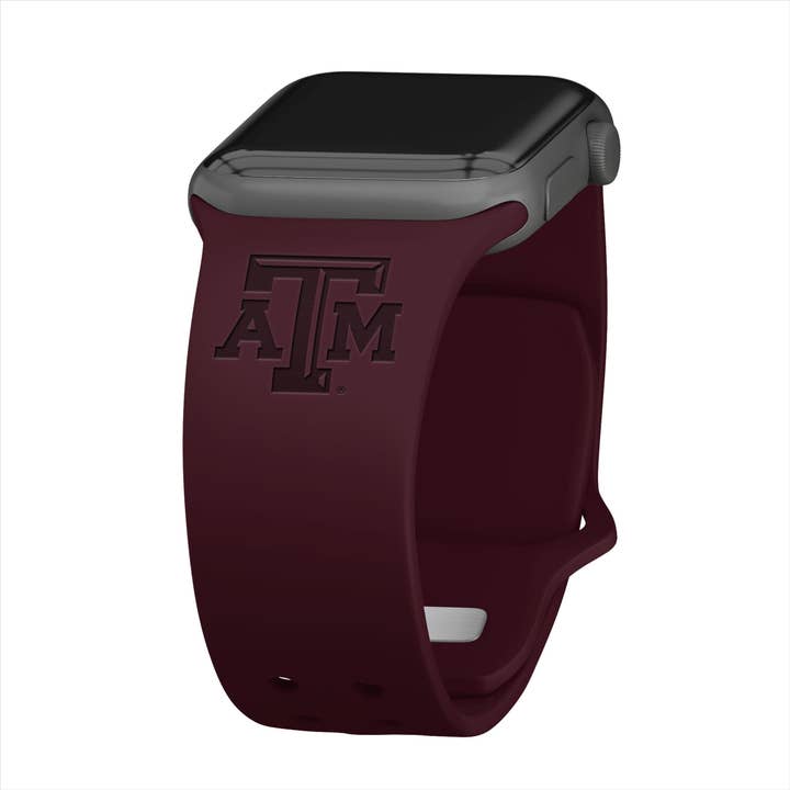 Texas A&M Aggies indgraveret Apple Watch-bånd for engroshandel hos Affinity Bands