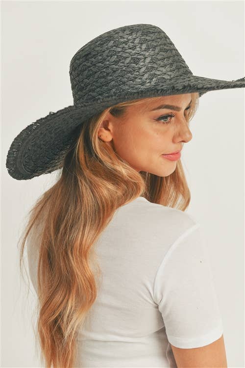 MYS Wholesale Inc - Wholesale Straw Hat - Women's - Solid Summer Floppy Sun Hat11