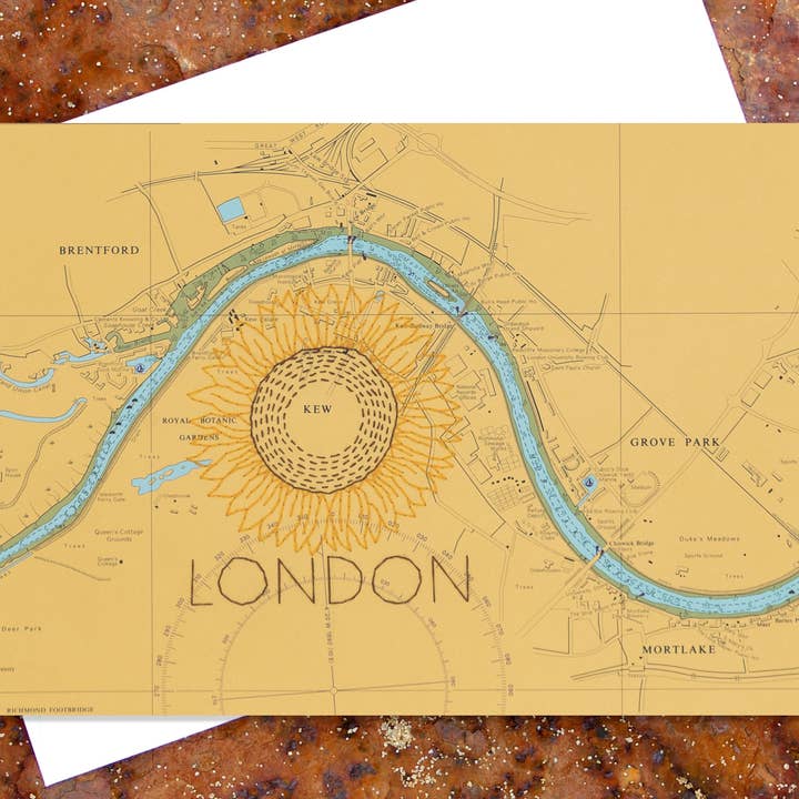 NaviStitch – wholesale Everyday greeting card – Sunflower London Greetings Card
