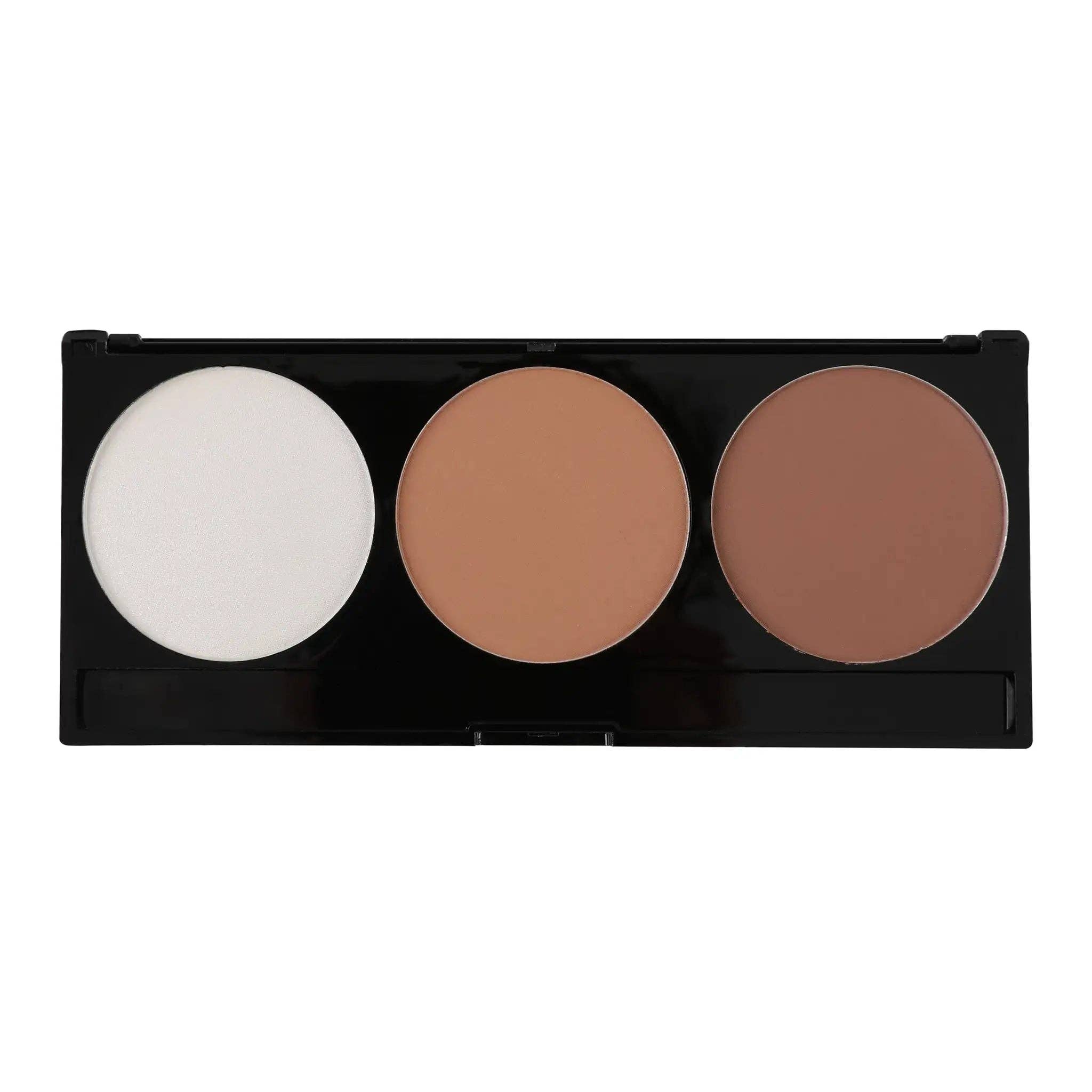 Efon International Corp. – wholesale Makeup contour – Richly Pigmented Contour, Bronze & Highlight Powder Palette1