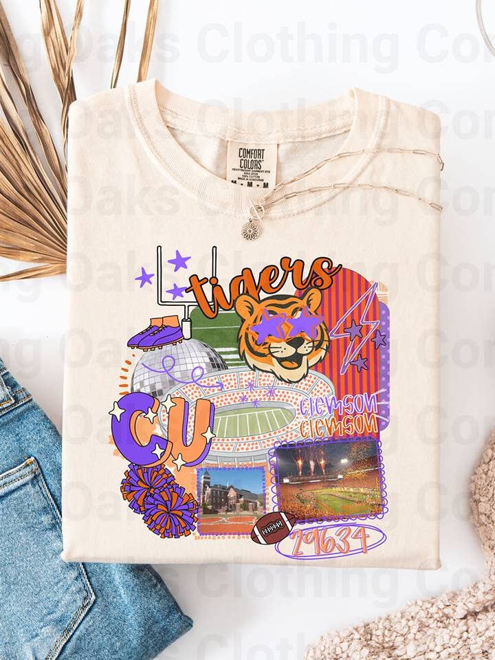 Clemson Collage Short Sleeve Shirt and other Purchase Wholesale clemson. Free Returns & Net 60 Terms on Faire trending on Faire.