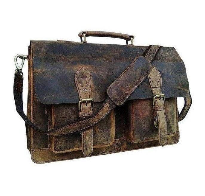 Classy Leather Bags - Wholesale Messenger Bag - Men's - The Buffalo Hunter1