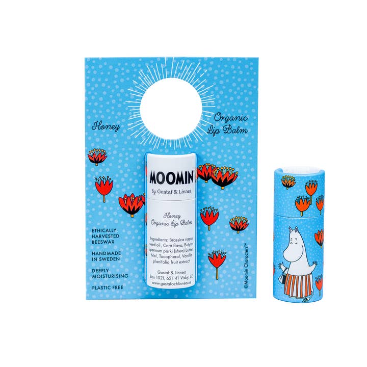 Gustaf och Linnea - Wholesale Lip Balm - Moomin by G&L - Lip balm of beeswax with honey3