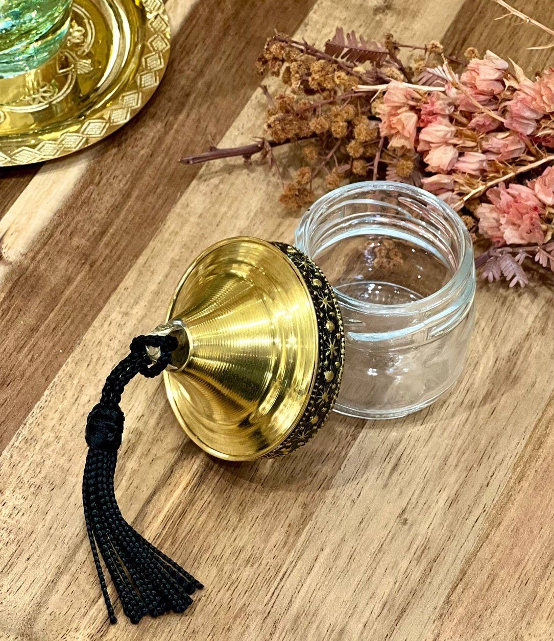 High crafty - Vendita all'ingrosso Barattoli decorativi - Bottiglia Piccola Marocchina – Vetro Riciclato Fatto a Mano4