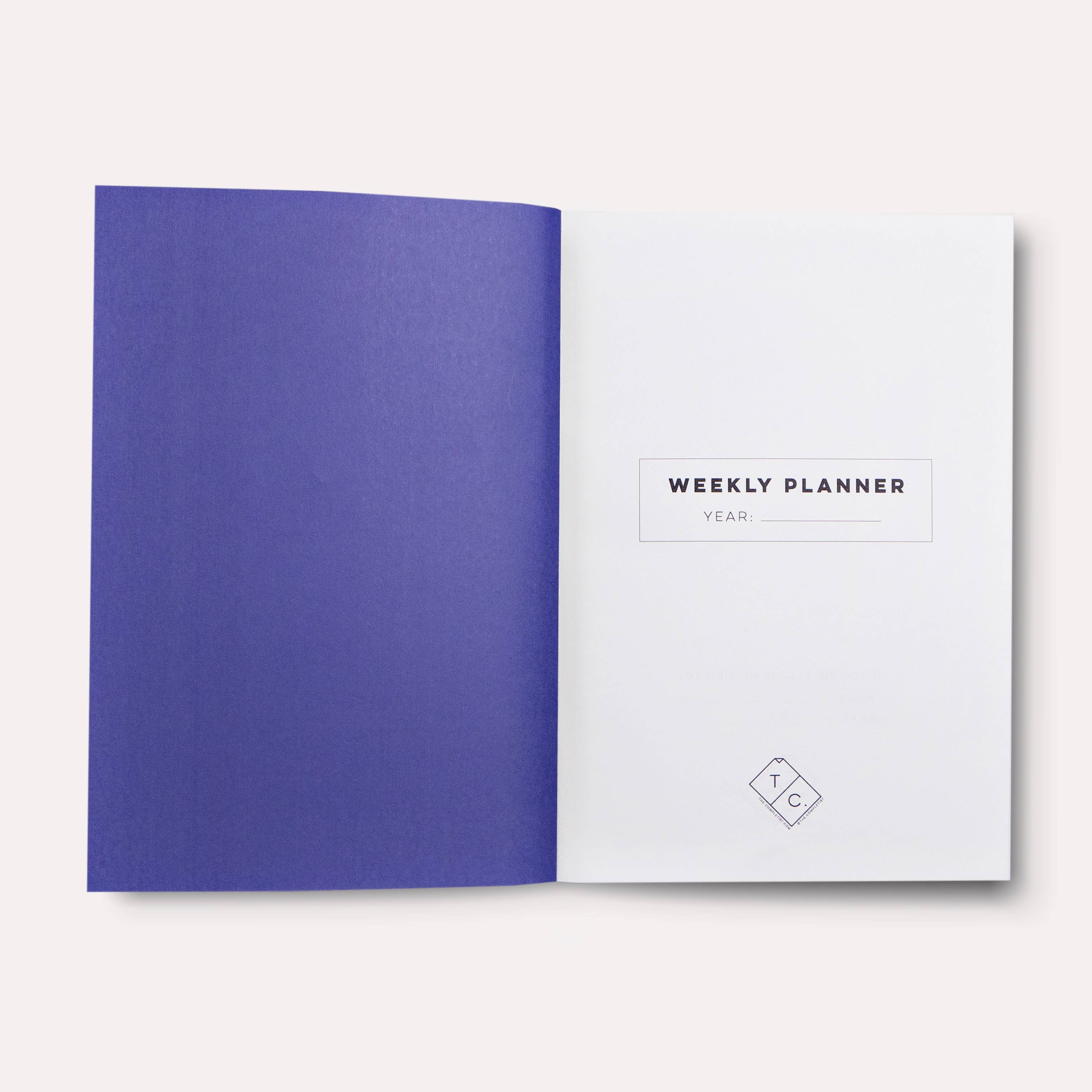 The Completist (No duties on USA orders!) – wholesale Planner – Gradient No. 1 Weekly Lay Flat Undated Planner Book5
