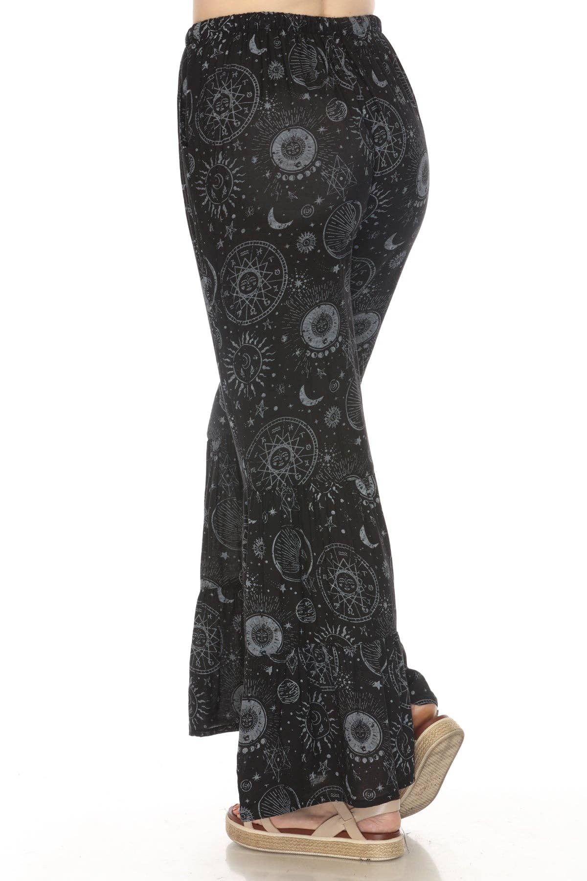 Lakhays Collection Inc. - Wholesale Pants - Women's - Flowy Tiered Ruffle Pants1