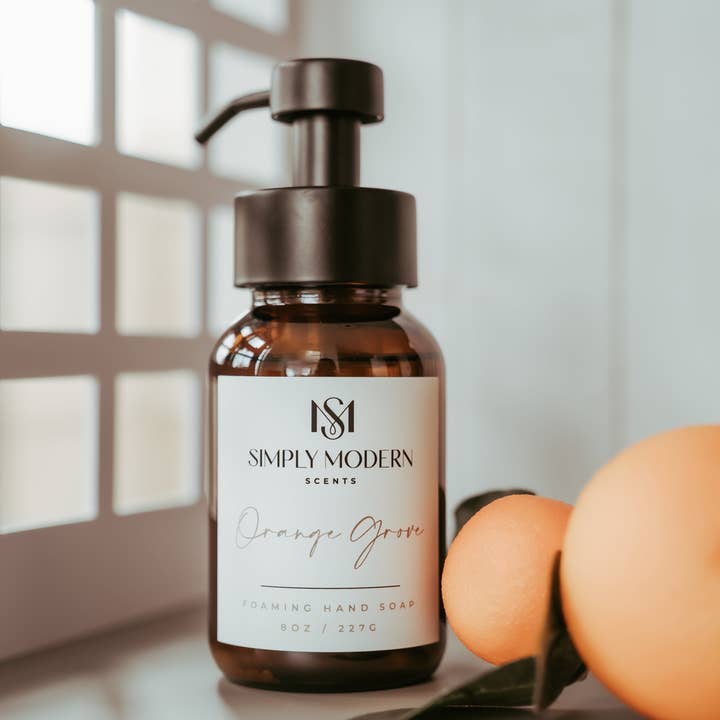 Orange Grove Skummande Handtvål för wholesale av Simply Modern Scents