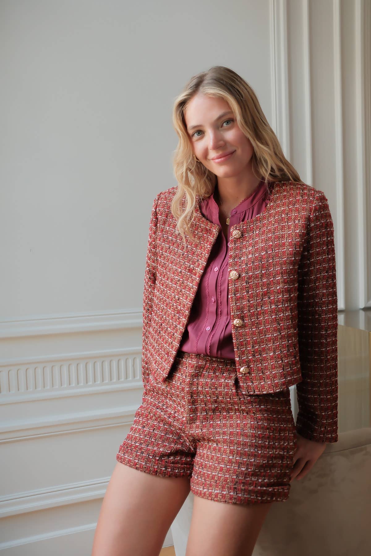 LOVIE & CO - Wholesale Shorts - Women's - Tweed shorts4