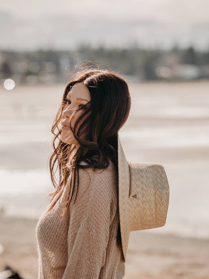 Goldie | Wheat Straw Wide Brim Lifeguard Hat for wholesale by WEST VON