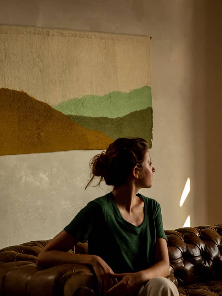 Vilt Wandkleed Valley voor wholesale door MUSKHANE