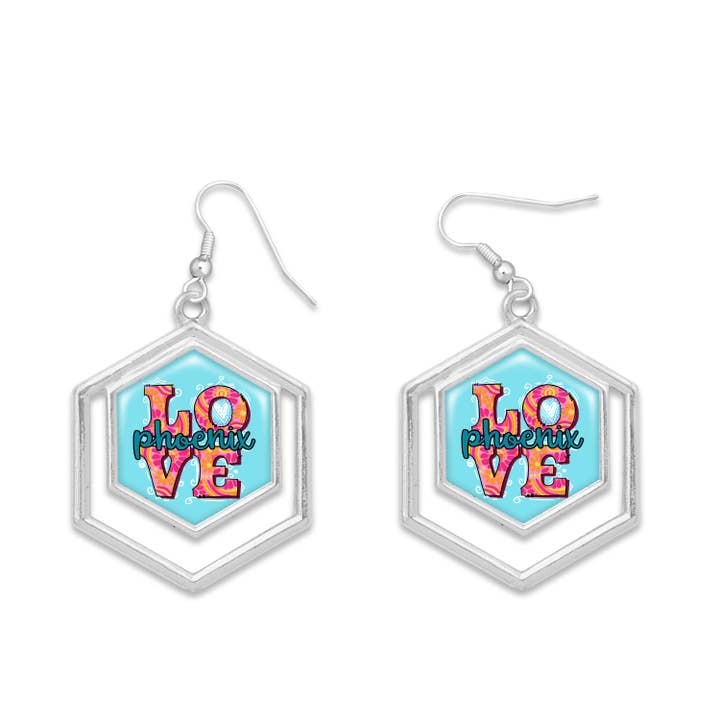 From The Heart - Wholesale Dangle Earrings - Juno Souvenir Earrings