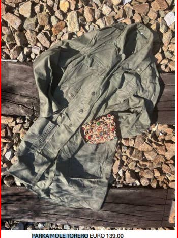 Mole Torero Parka for engroshandel hos Stefano Ghilardi