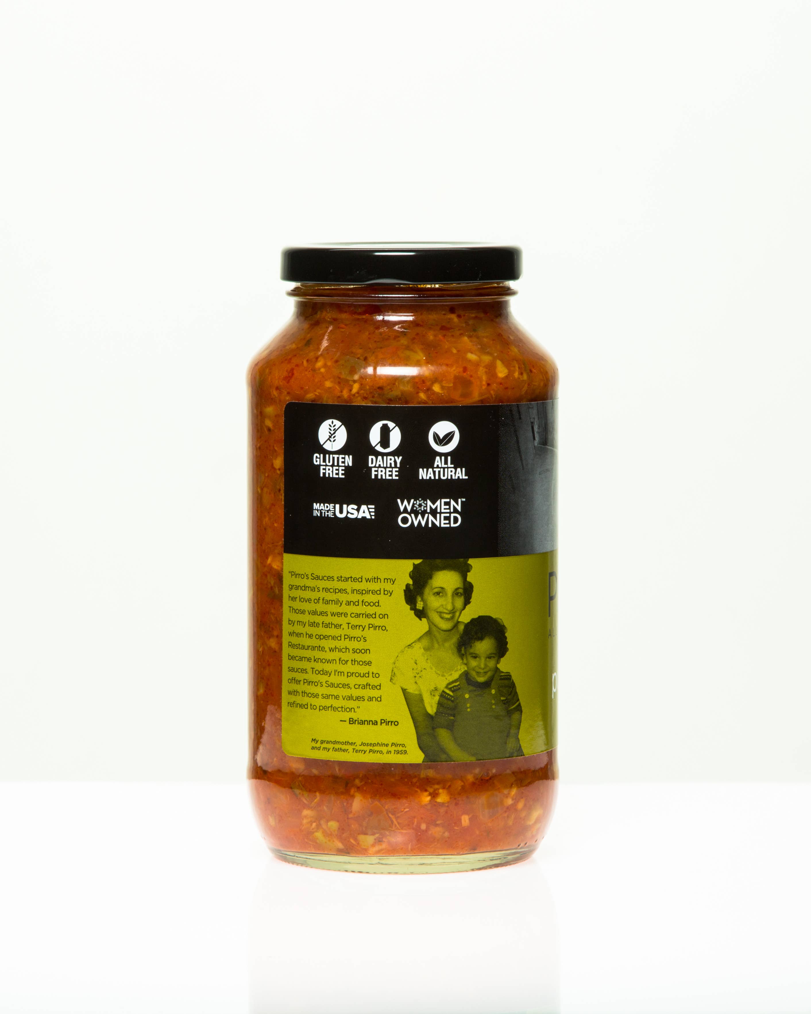 PIRRO'S Sauce - Wholesale Pasta Sauce - Puttanesca Sauce3