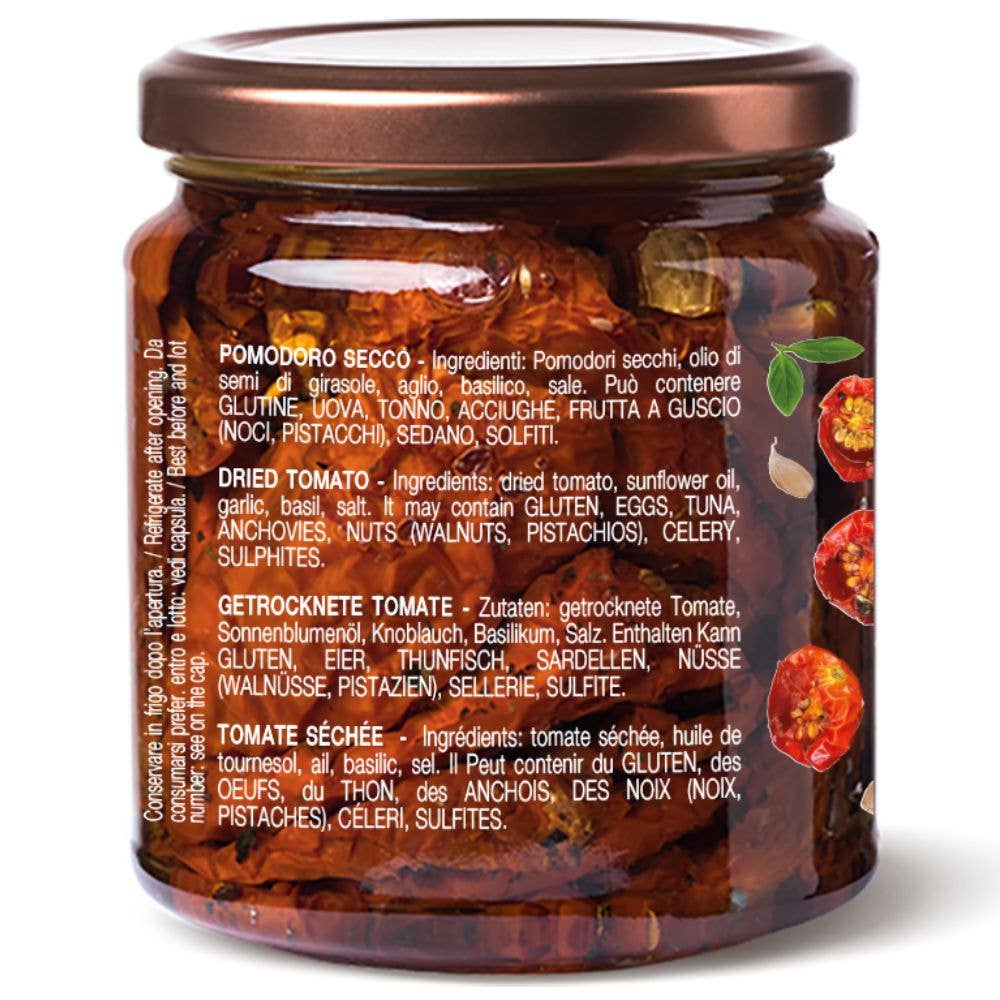 CONVIVIA for italian food lovers - Wholesale Canned Vegetables - Dry tomato 280g1