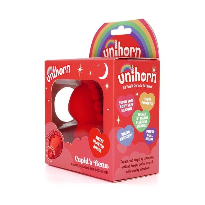 Creative Conceptions LLC - Wholesale Sex Toy - Unihorn - Cupid's Beau (The Heart Nosed One)