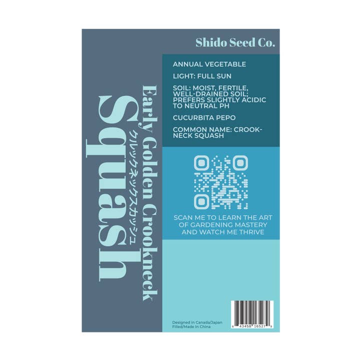 Chive - Wholesale Plant Seeds - 2026 Early Golden Crookneck Squash Vegetable Seeds Packet1