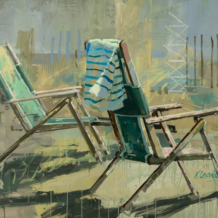 Be Right Back | Fine Art Print | 8”x10” Paper for wholesale by Kristin Cronic Studio