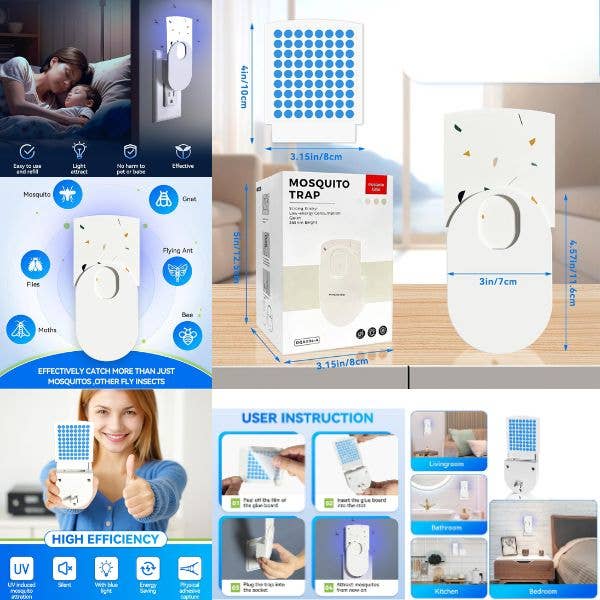 St. Louis Wholesale LLC - Wholesale Insect Repellent - The Mosquito Trap - #DQA004-A.B2 - Strong Low Energy0