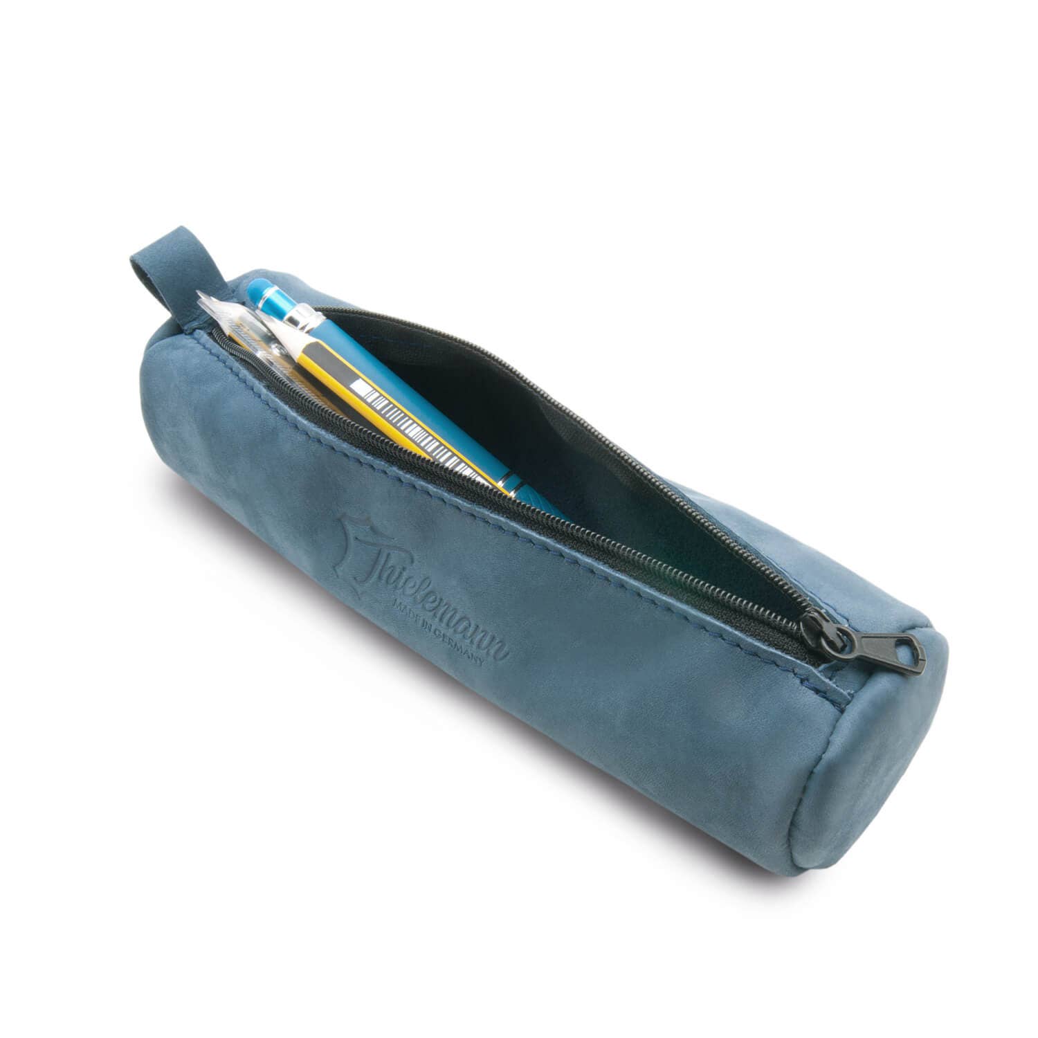 Thielemann Leather Manufacturer – Großhandel Federmäppchen/Federtasche – "Atlanta" Schlamperrolle aus Vintage-Leder12