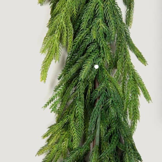 Sweet Home Deco - Wholesale Christmas Decoration - 67‘’Long Real Touch Pine Garland, Christmas Pine Evergreen