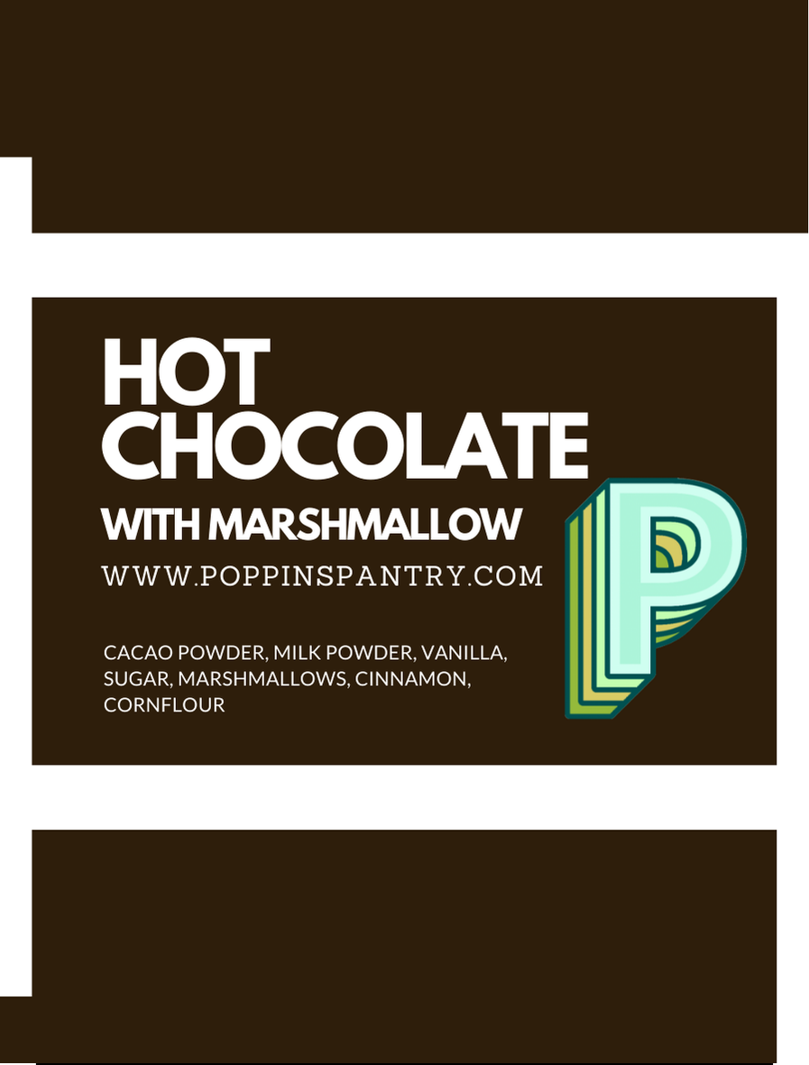 Poppins Pantry - Wholesale Hot cocoa mix/kit - Hot Chocolate with Marshmallow Powder1