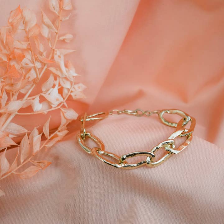 Fortuna Chunky Chain Bracelet for wholesale by Dante Perozzi Jewelry