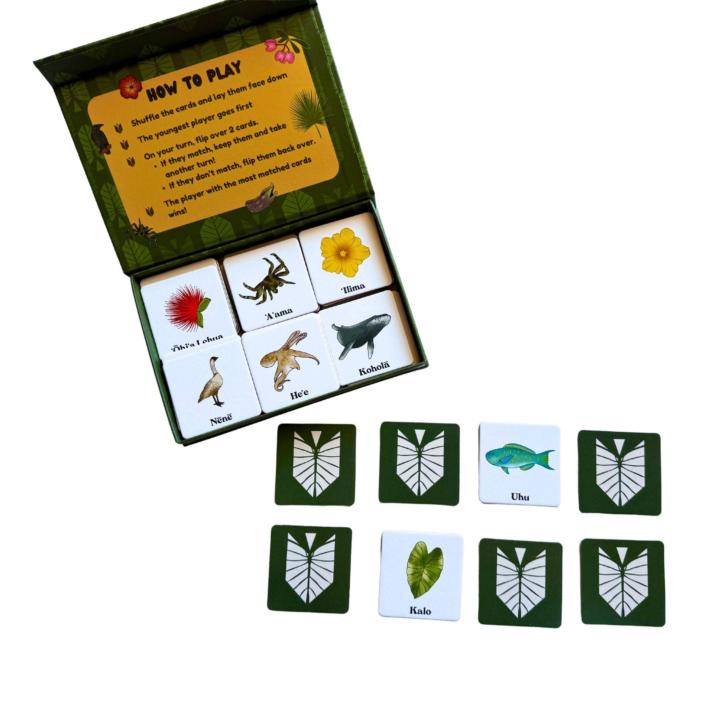 The Keiki Dept - Wholesale Brain Game - Kids - The Memory Game: Aloha ʻĀina4