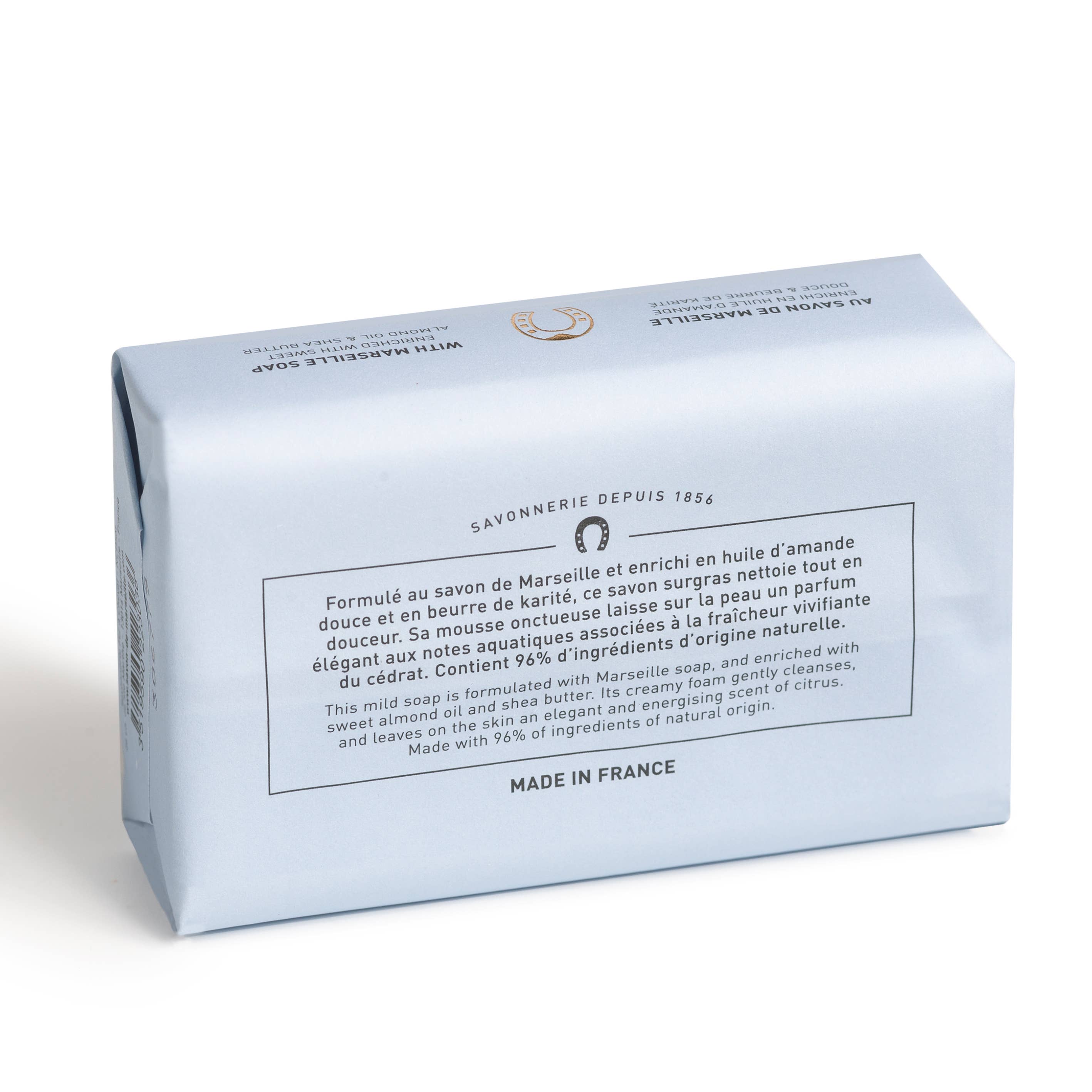 Fer à Cheval US - Wholesale Bar Soap - Gentle Perfumed Soap Seaside Citrus - 4.41 oz -3