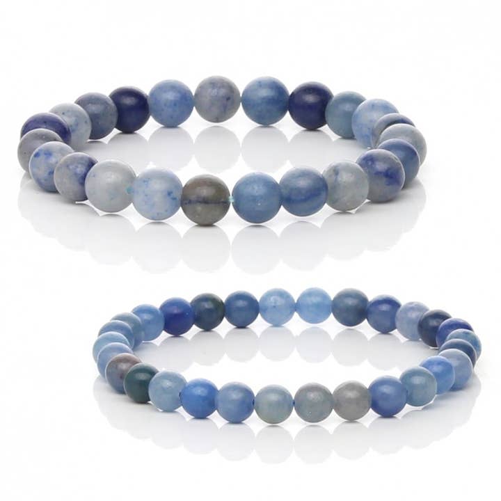 Blue quartz bracelet for wholesale by UniArt