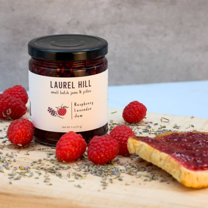 Laurel Hill Jams & Jellies - Wholesale Jam/Jelly - Raspberry Lavender Jam1