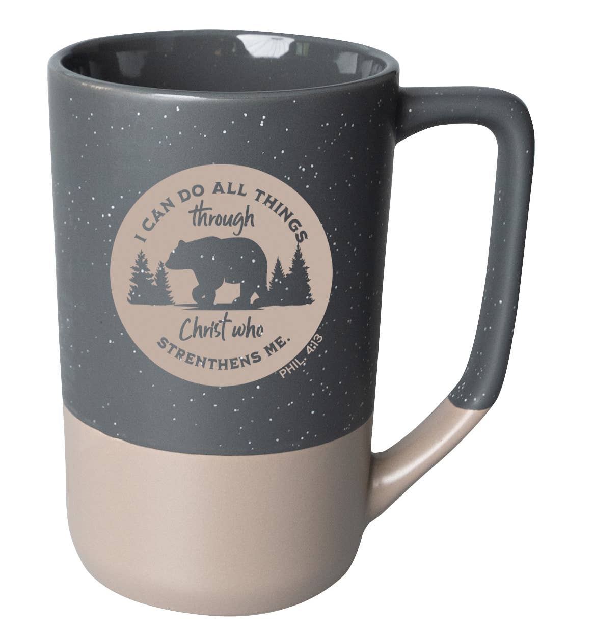 Dexsa - Wholesale Coffee Mug - I Can Do All Things - Designer Mugs-Pebble