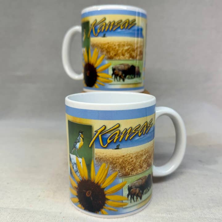 K10-Kansas Tasse für den Großhandel von Avery Postcards and Gifts