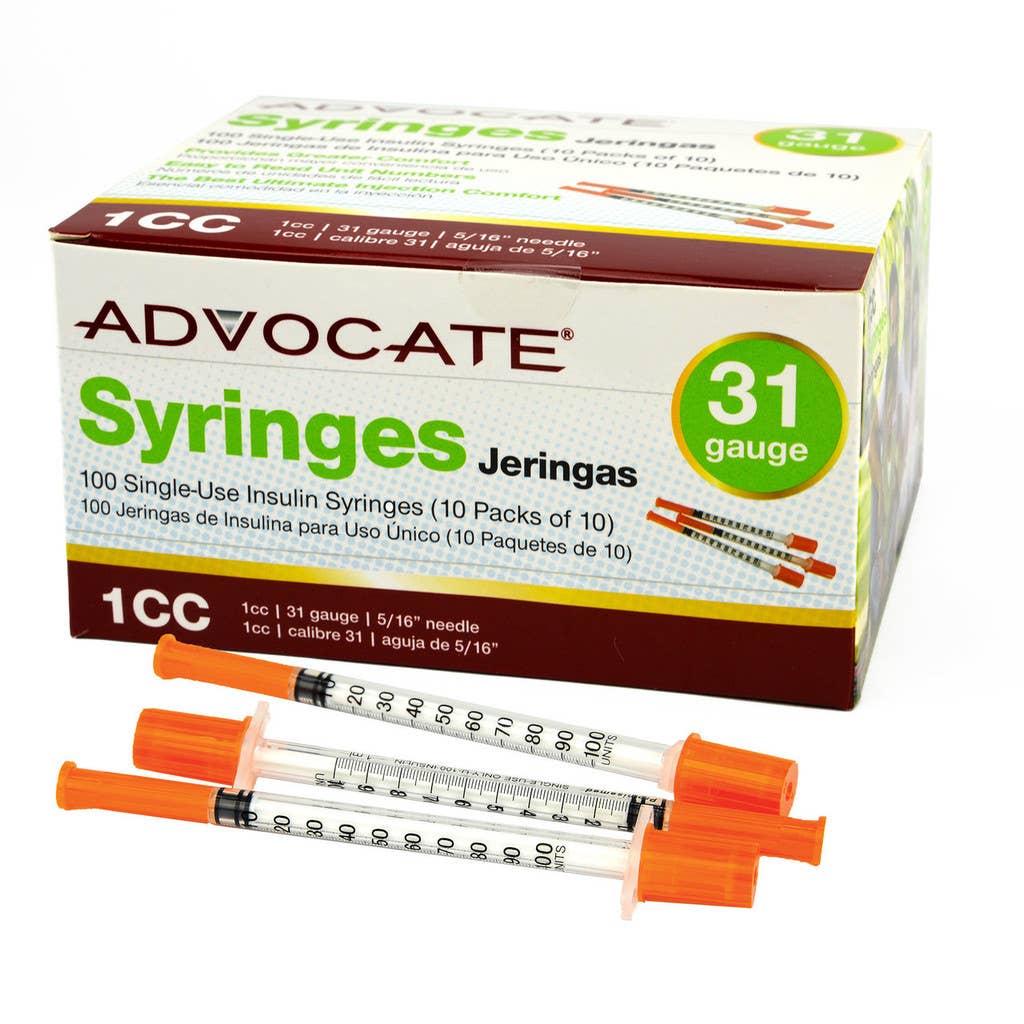 Advocate - Wholesale First Aid Kit - Advocate Insulin Syringes 100 per box3