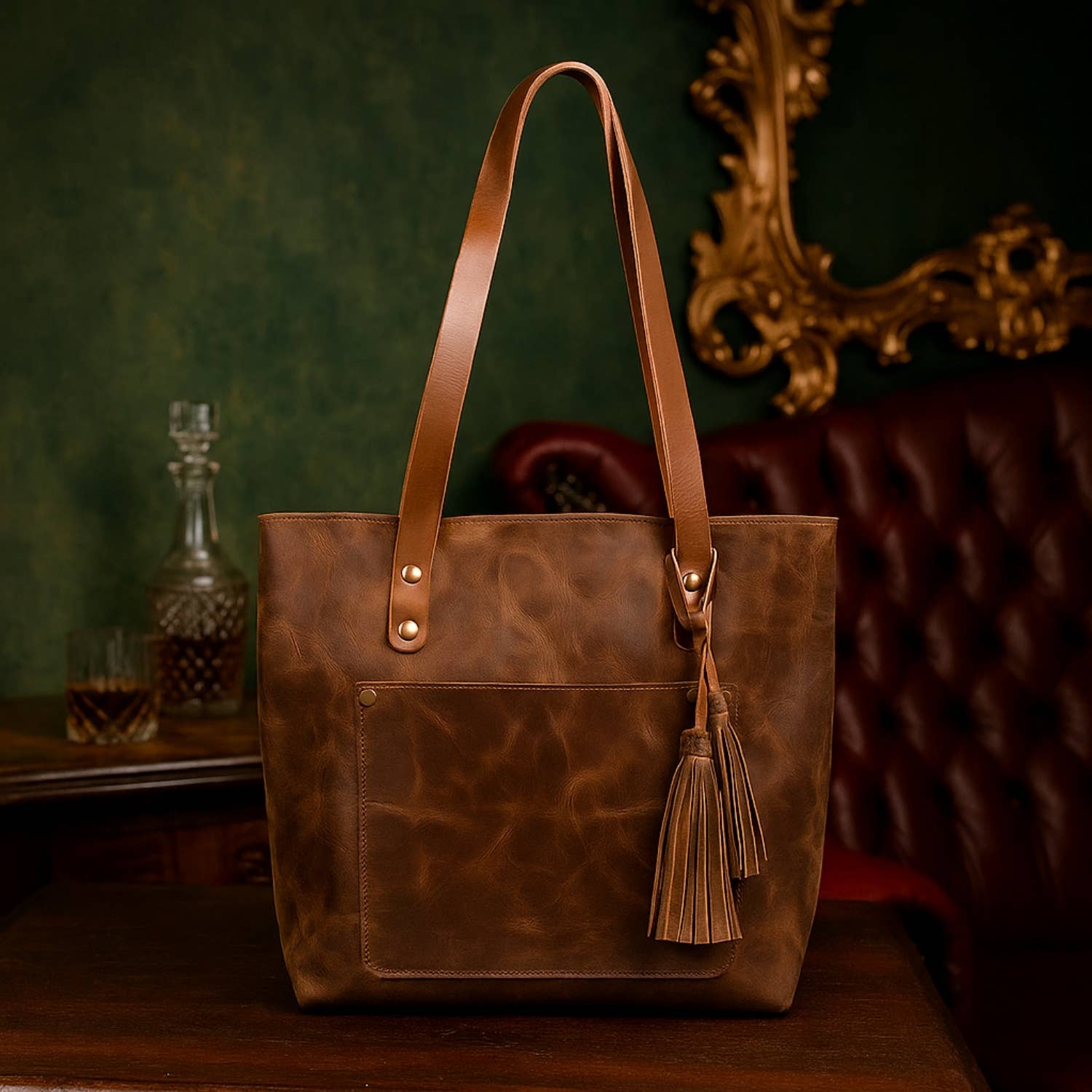 Hides – wholesale Tote bag – Women's – Classic Leather Tote16