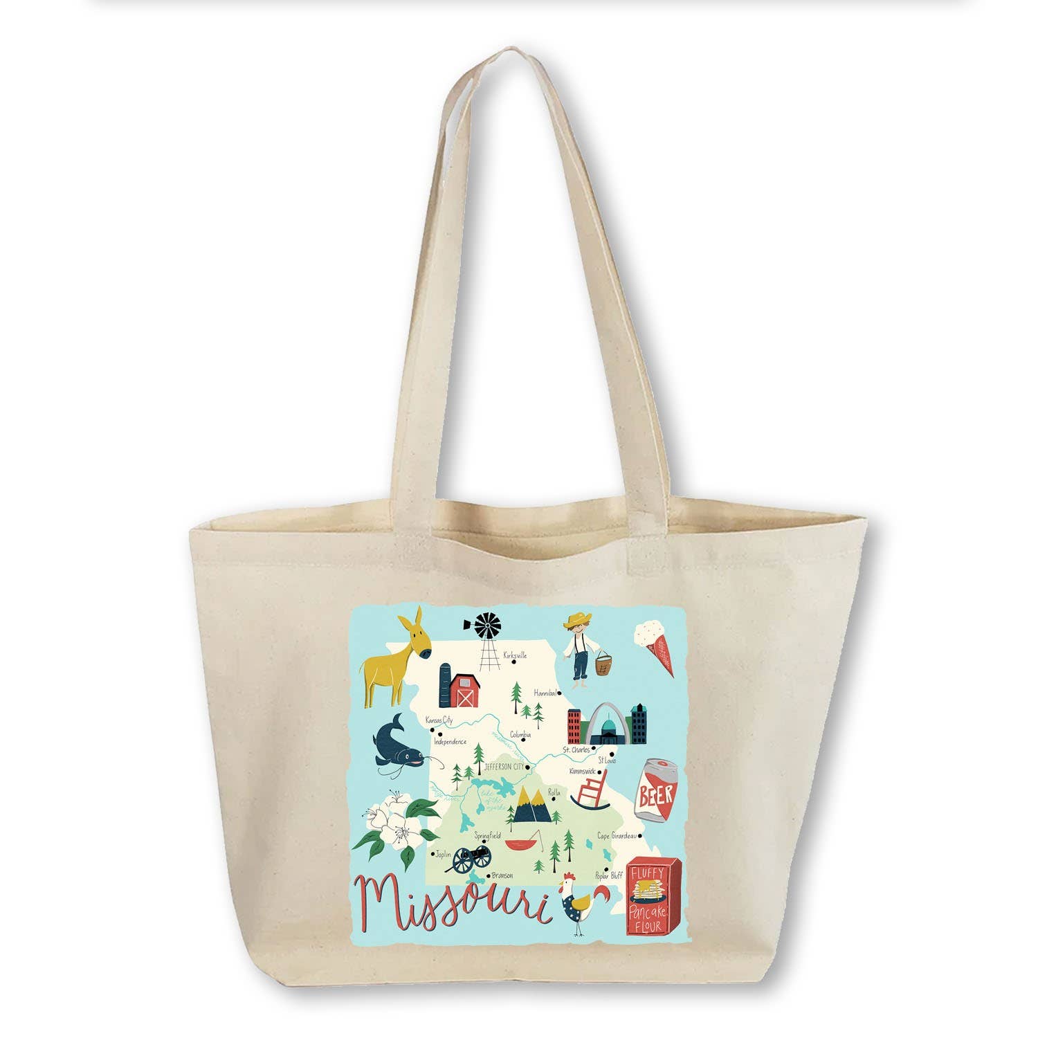 Works of Heart - Wholesale Tote Bag - Unisex - Home State Home: Canvas Totebag23