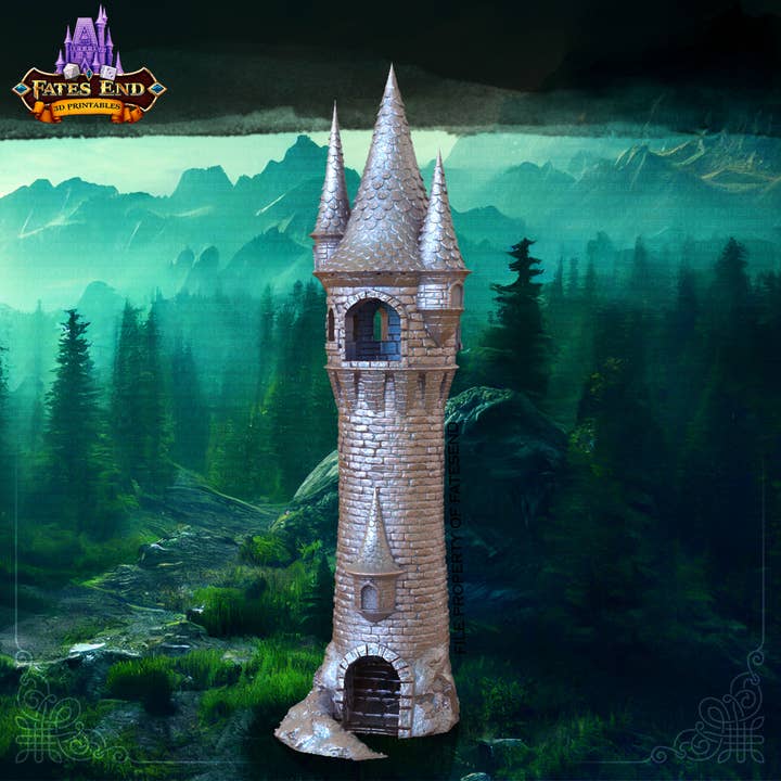 Princess Dice Tower | TTRPG, D&D, Pathfinder, CoC for wholesale by American Carver LLC