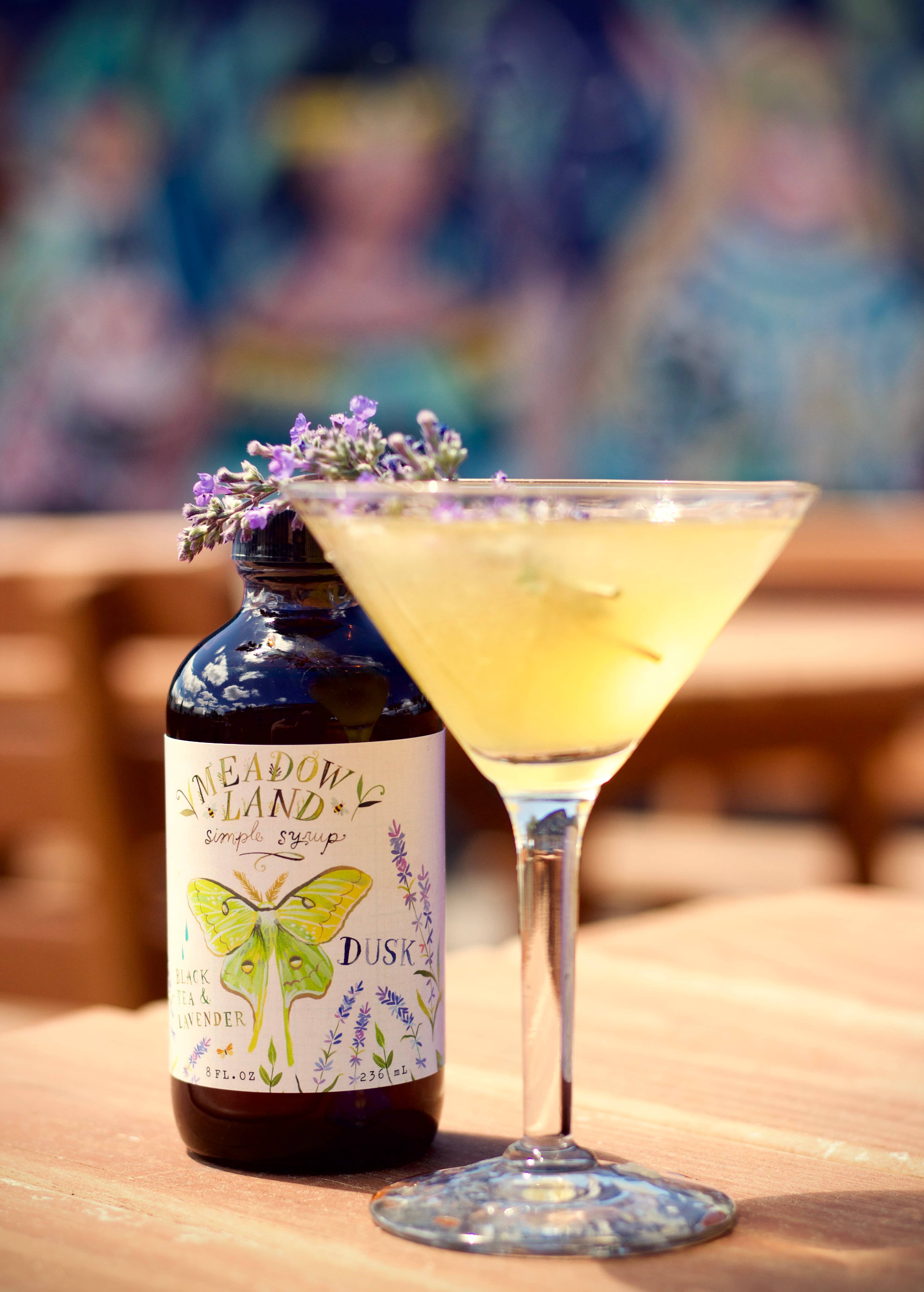 Meadowland Syrup - Wholesale Cocktail Mix/Syrup - Dusk Simple Syrup1
