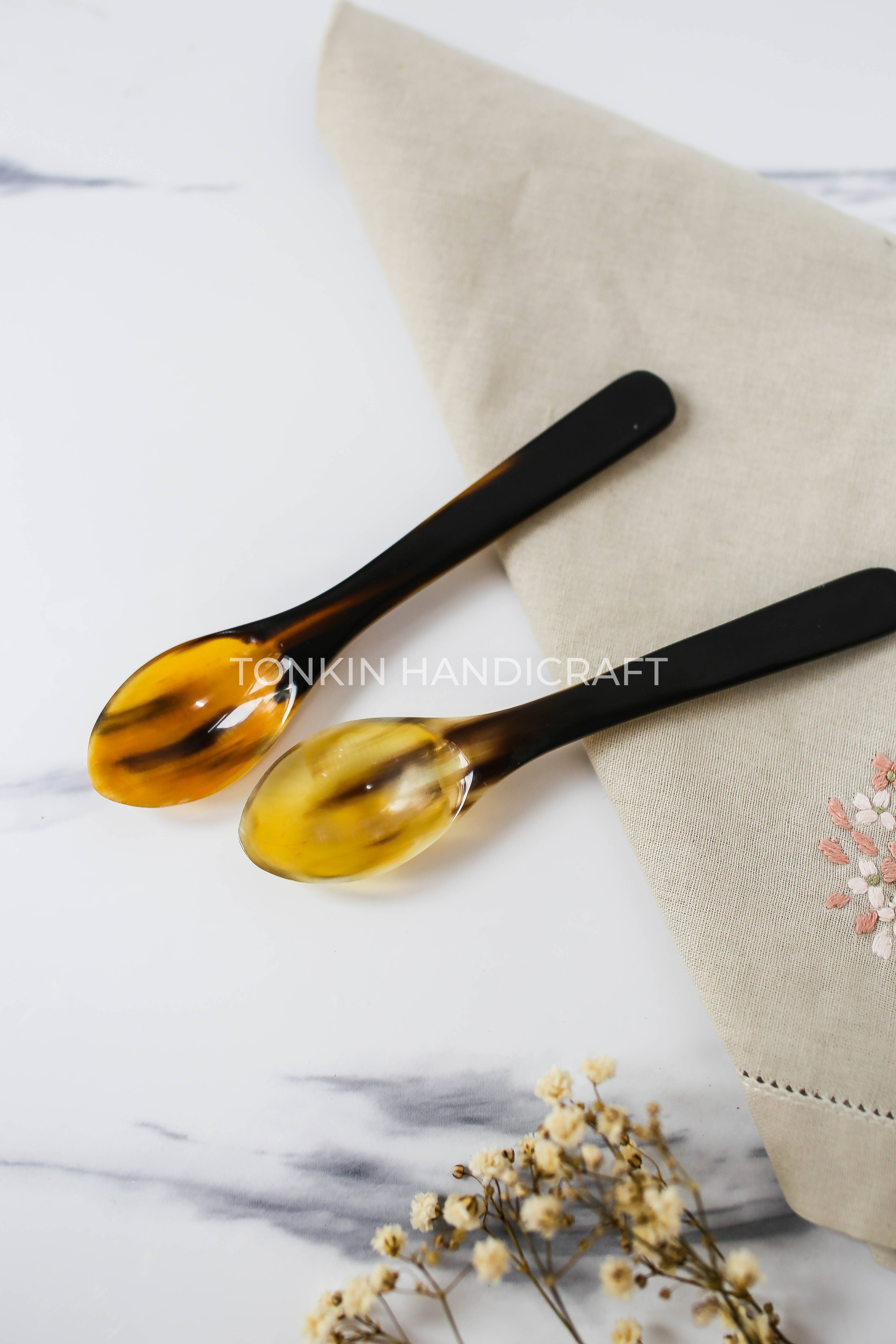 Tonkin Handicraft - Wholesale Kitchen Spoon - Horn Spoon 064