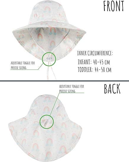 Funky Junque – Chapéu de pescador – Criança por atacado – Chapéu Bucket Estampado Infantil - Happy Rainbows4